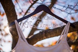 My dress was in a tree!