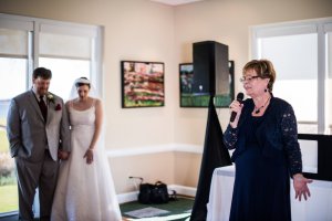 Aunt Karen said a beautiful blessing over the food.