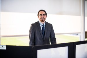 Our fabulous DJ, Matt! He's with Music Makes You Happy Entertainment. He was stellar!