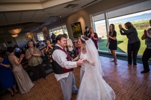 Tearing up the dance floor.