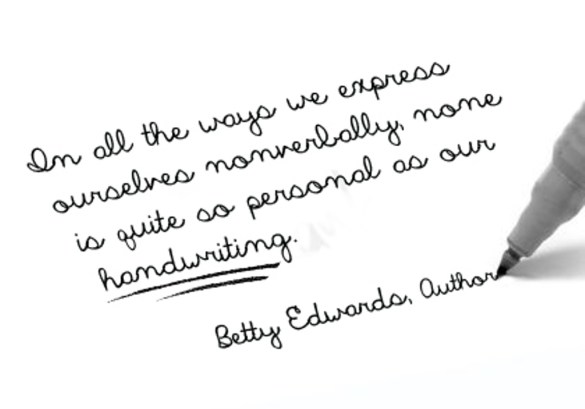 Handwriting - quotationof